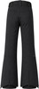 Schwarze Skihose mit Logo und Reißverschlüssen an den Beinen.