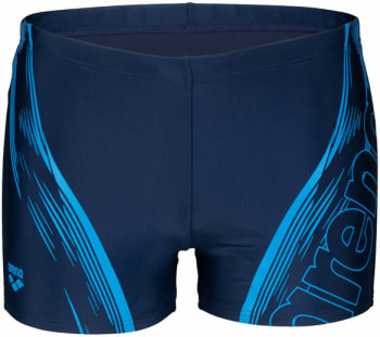 Arena SWIM SHORT GRAPHICA fürdőnadrág, 82% PES, 18% EL, MAXFIT