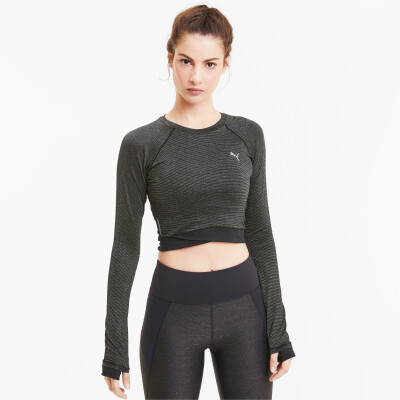 Puma Studio Metallic Langarmshirt