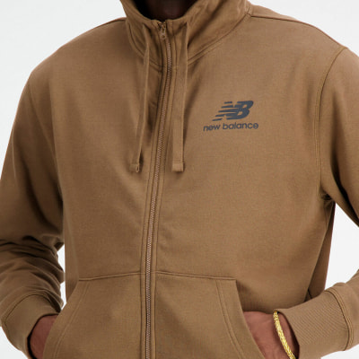 New Balance MJ31536 Essential Stacked Logo Kapuzenjacke