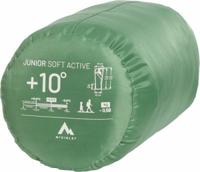 McKINLEY SoftActive 10 Kindermumienschlafsack, +15/+10/0