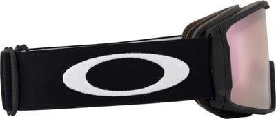 Oakley Skibrille mit schwarzem Band und weißem Logo Oakley Skibrille mit schwarzem Band und weißem Logo