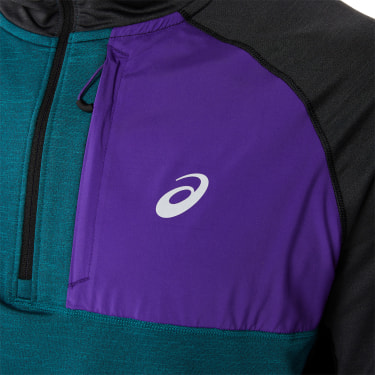 WINTER RUN LS HOODIE futófelső kapucnis