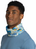 Buff Merino Lightweight Neckwarmer Digital Print