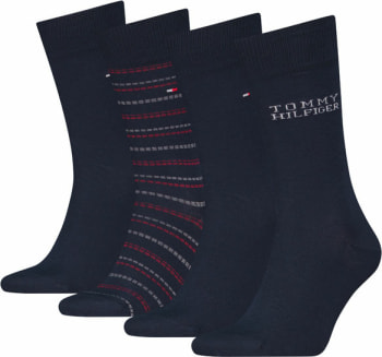 Tommy Jeans Gift Box 4er férfi zokni