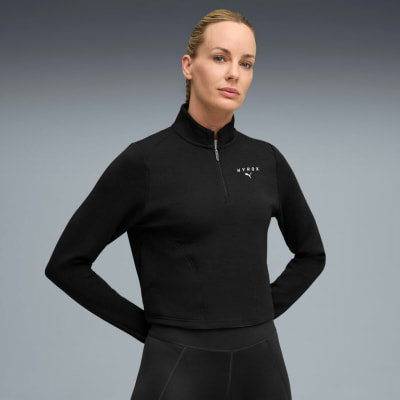 Puma W x Hyrox Cloud Sweater mit 1/4 Zipp