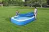 Bestway Abdeckplane für Family Pool Happy Flora