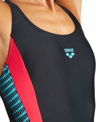 Arena dám. plavky v celku W Threefold V Back 80% PA, 20% EA, MAXFIT