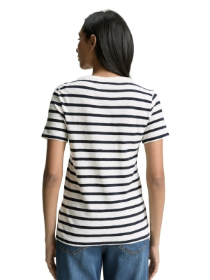 Tom Tailor TOM TAILOR V-Neck Slub Női póló