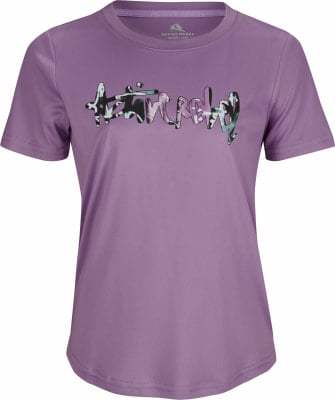 Active Rebel ACTIVE REBEL Lucia Shirt, abger. Saum, Regl. - Fit, 100 % PES