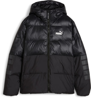 Power Jacke mit Kapuze
