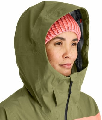 Ortovox Deep Shell 3L Hardshelljacke mit Kapuze