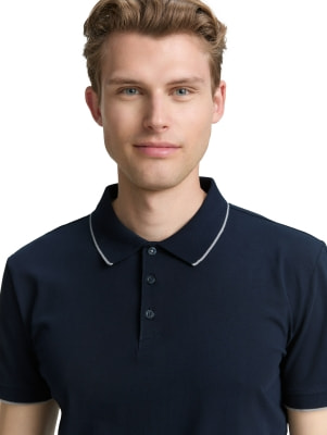 Tom Tailor Fitted Polo férfi póló