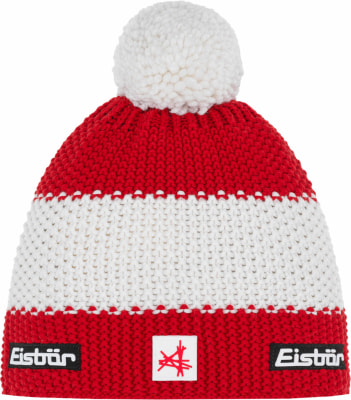 Eisbär Star Pompon Ski Austria Haube