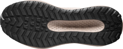 Schuhsohle mit ausgeprägtem Profil für gute Traktion. Schuhsohle mit ausgeprägtem Profil für gute Traktion.