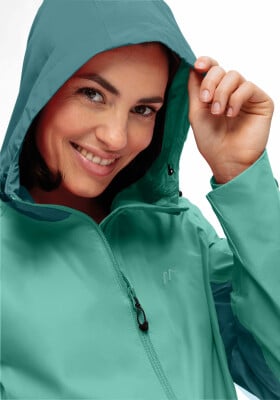 Maier Sports maier Brocken W Wanderjacke mit Kapuze mTEX Maier Sports maier Brocken W Wanderjacke mit Kapuze mTEX