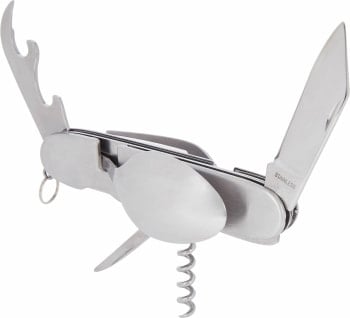 McKINLEY Reisebesteck div. Funktionen, zusammen- steckbar, kl. Packmaß