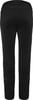 Schwarze Hose mit Logo am hinteren Bund, gerader Schnitt.