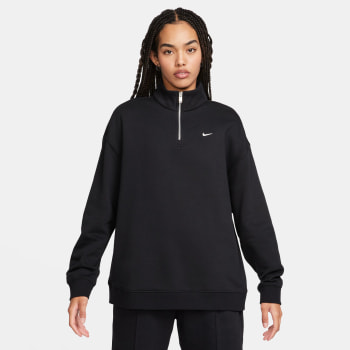Nike Sportswear Fleece oversized mikina s polozipem