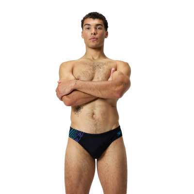 Speedo 7cm Tech Panel Brief,-Badehose, 3% rec. PES, 47% PBT
