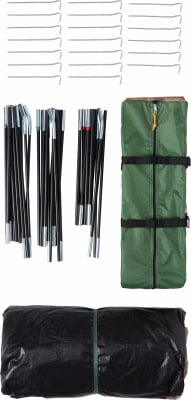 McKINLEY Horta 20.4 Familienzelt, 7,66kg 360x280x188cm