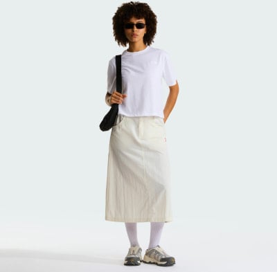 The North Face THE NORTH FACE Evolution W Simple Dome Crop Shirt 100% Cotton