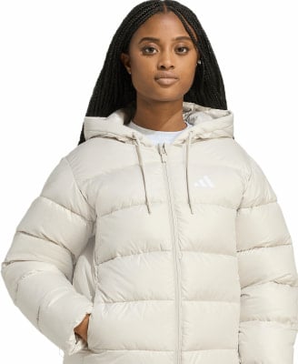 adidas W ESS SD P HD J Jacke mit Kapuze 100%rec. PES adidas W ESS SD P HD J Jacke mit Kapuze 100%rec. PES