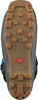 Skischuhsohle mit ausgeprägtem Profil und Logo.
