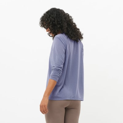 Salomon Shakeout Core langarm Laufshirt