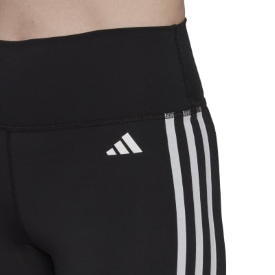 adidas Training Essentials 3-Streifen High-Waisted kurze Tights