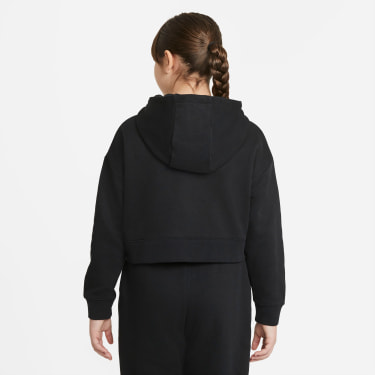 French Terry Cropped Hoodie
