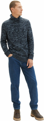 Tom Tailor TOM TAILOR Multicol.Knit férfi pulóver