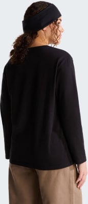 The North Face THE NORTH FACE W Essential Simple DomeLangarmshirt 100% Baumwolle The North Face THE NORTH FACE W Essential Simple DomeLangarmshirt 100% Baumwolle