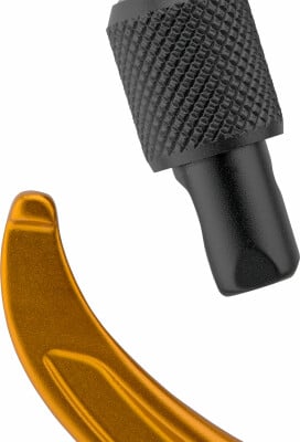 Salewa Ortles Screw Schraubkarabiner eloxiert, 23kN, 44g