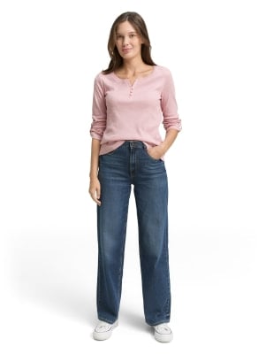 Tom Tailor Stripe Henley női 7/8-os póló Tom Tailor Stripe Henley női 7/8-os póló