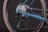 GRX-Schaltwerk an einem Mountainbike mit Kassette und Kette.
