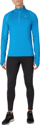 Energetics Casco II langarm Laufshirt mit Halfzip