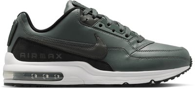Dunkelgrüner Herren-Sneaker von Nike Air Max mit weißer Sohle und schwarzem Detail.