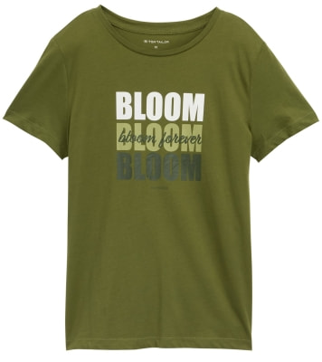 Tom Tailor Crew Neck Front női póló
