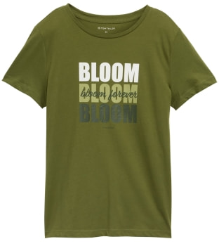 Tom Tailor Crew Neck Front női póló