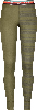 Damenleggings mit Streifenmuster und ORTOVOX-Logo.
