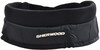 Schwarzer Fleece- und gesteppter Nackenschutz mit Sherwood-Logo.