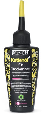 Muc-Off Kettenöl für Trockenheit, 50 ml, biologisch abbaubar. Muc-Off Kettenöl für Trockenheit, 50 ml, biologisch abbaubar.