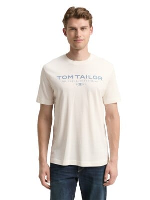 Tom Tailor T-Shirt W Print férfi póló