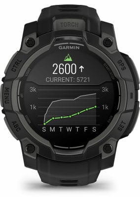 Garmin Instinct 3 Amoled Multisport Smartwatch - 45mm