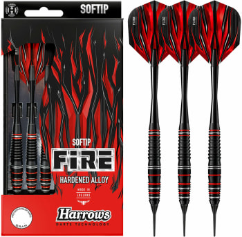 Harrows Fire High Grade Alloy 3er-Set Soft Dartpfeile