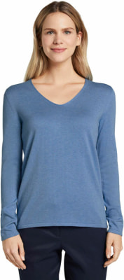 Tom Tailor Basic V-Neck női pulóver