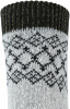 Camano Wmn Cosy Jacquard Socks 2p Mehrfachgrößen