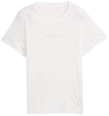 Tom Tailor Logo Print női póló