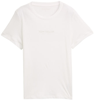 Tom Tailor Logo Print női póló